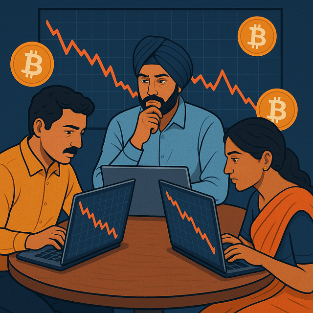 Chart: What is Bitcoin's market sentiment among Indian traders?