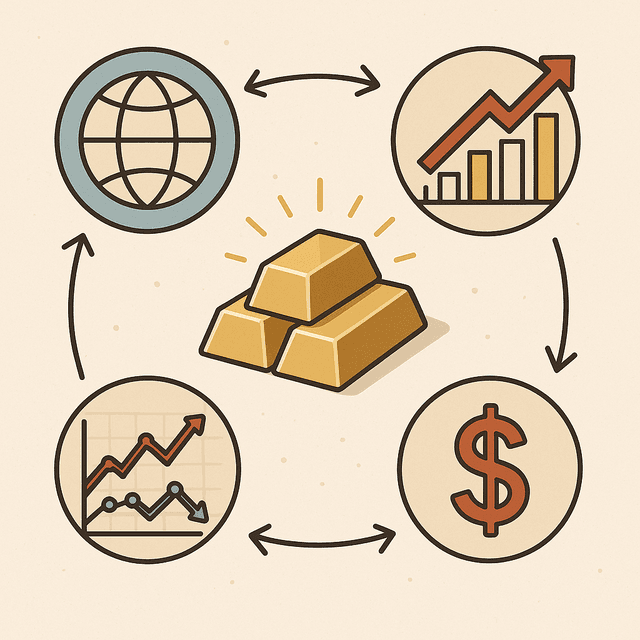 Chart: What Influences Gold Price Movements?