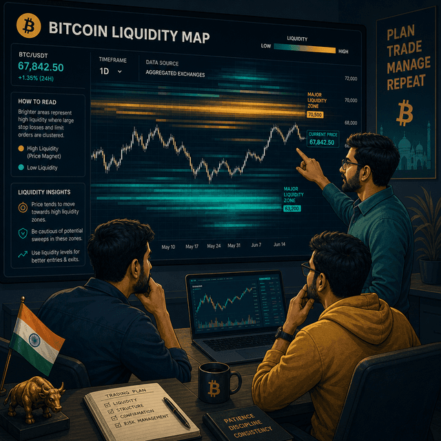Chart: What are Bitcoin liquidity levels?