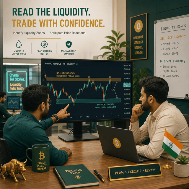 Chart: How to identify liquidity zones in Bitcoin?
