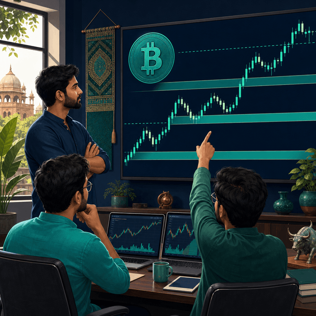 Chart: How can traders identify trading opportunities in BTC?